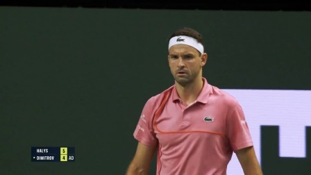 【全场回放】迪米特洛夫2-0阿里斯 2024ATP斯德哥尔摩站第二轮