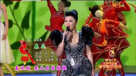 北京卫视2013春晚 王澜霏于珈歌一曲春风