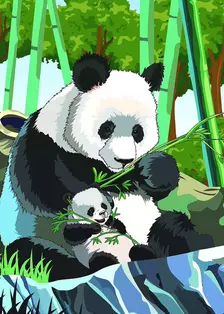 《熊猫宝贝》剧照海报