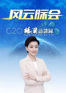 《风云际会-G20杨澜访谈录》剧照海报