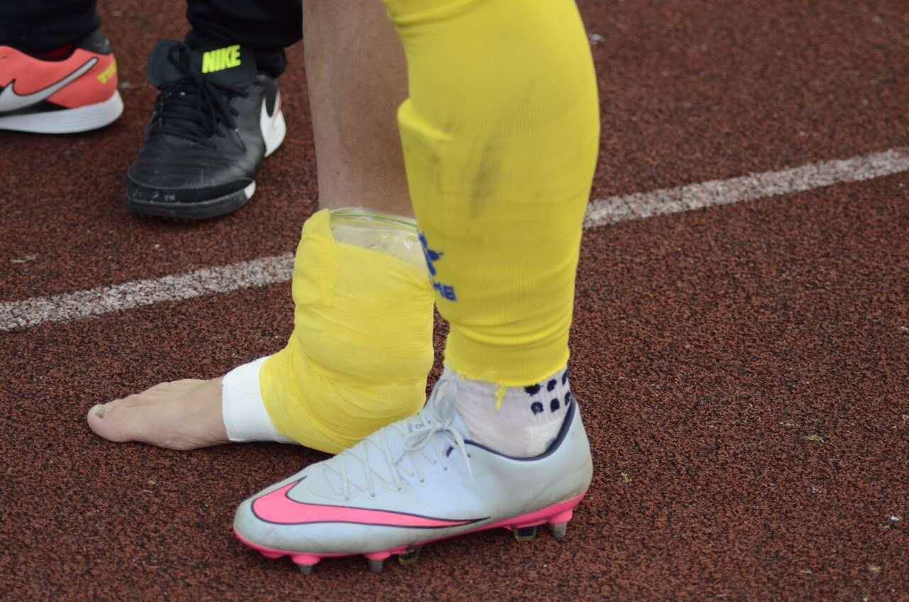 中乙赛场——无影脚引发争议