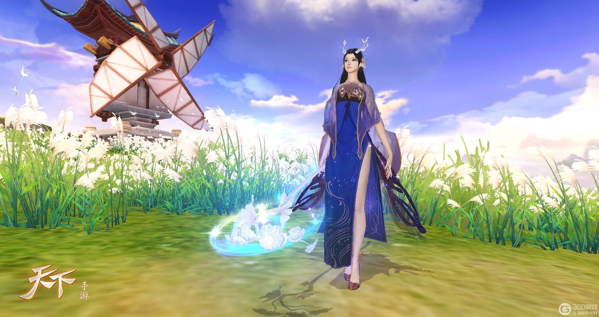 《天下》手游精灵系新时装仙气来袭!