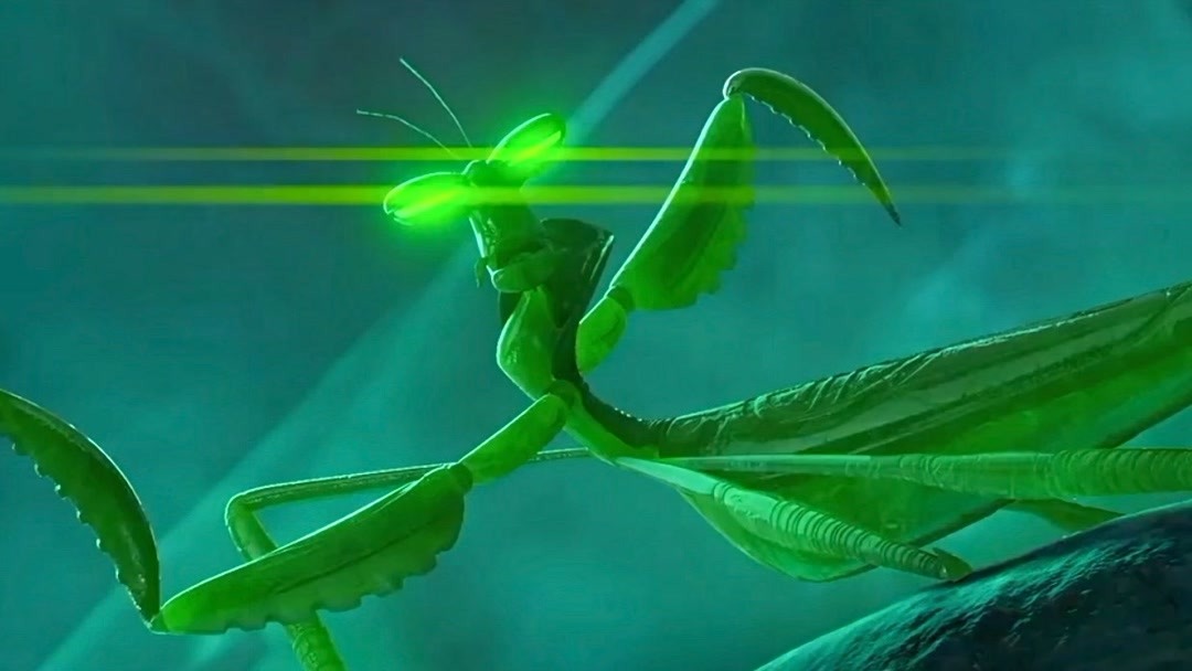 功夫熊猫:螳螂大侠惨遭毒手,成为天煞的傀儡,对昔日伙伴出手