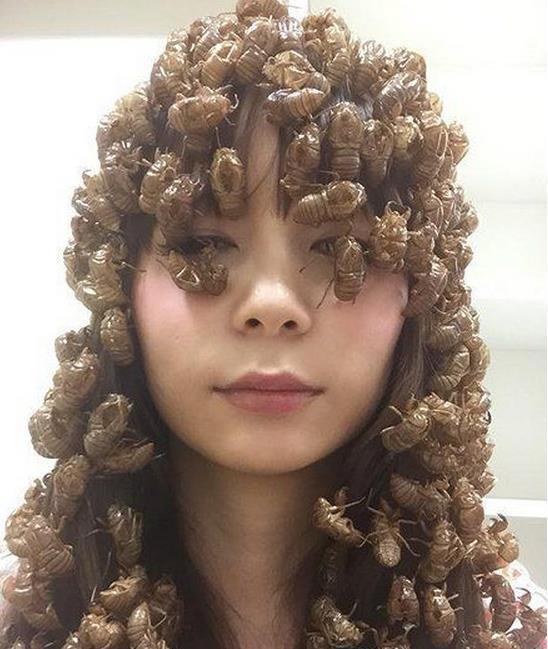 全球搞笑gif:女朋友做了新发型非得逼我夸她美丽,我选择了分手