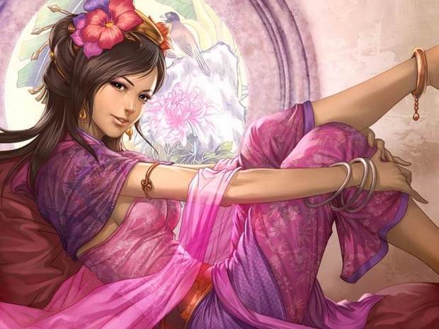 谁有这张神貂蝉的原画?