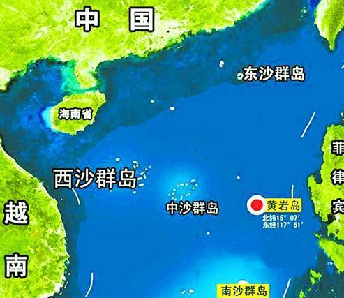 中国南沙群岛实际控制图片