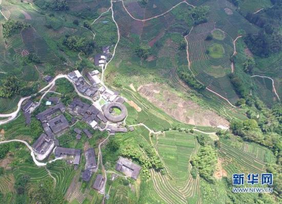 福建南靖:土樓情人山 茶園美如畫