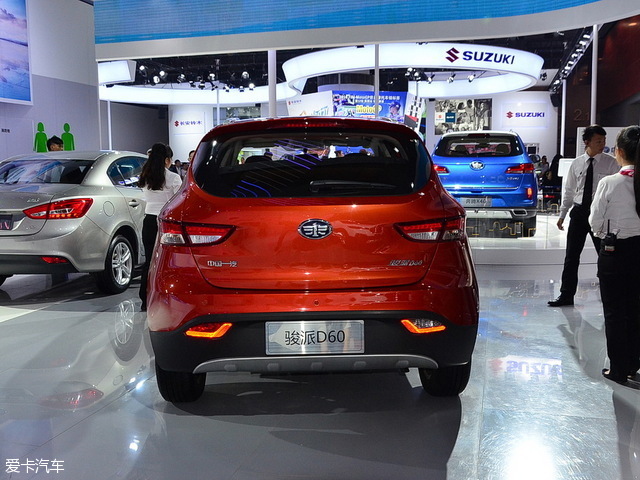 天津一汽骏派d60独家抢先拍 整体不同幅度升级