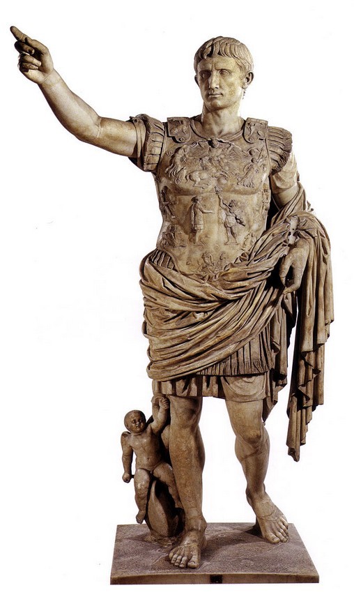 人物简介 盖乌斯·屋大维(拉丁语:gaiusjuliuscaesaraugustus,公元前