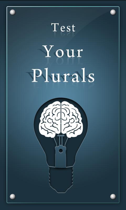 plurals