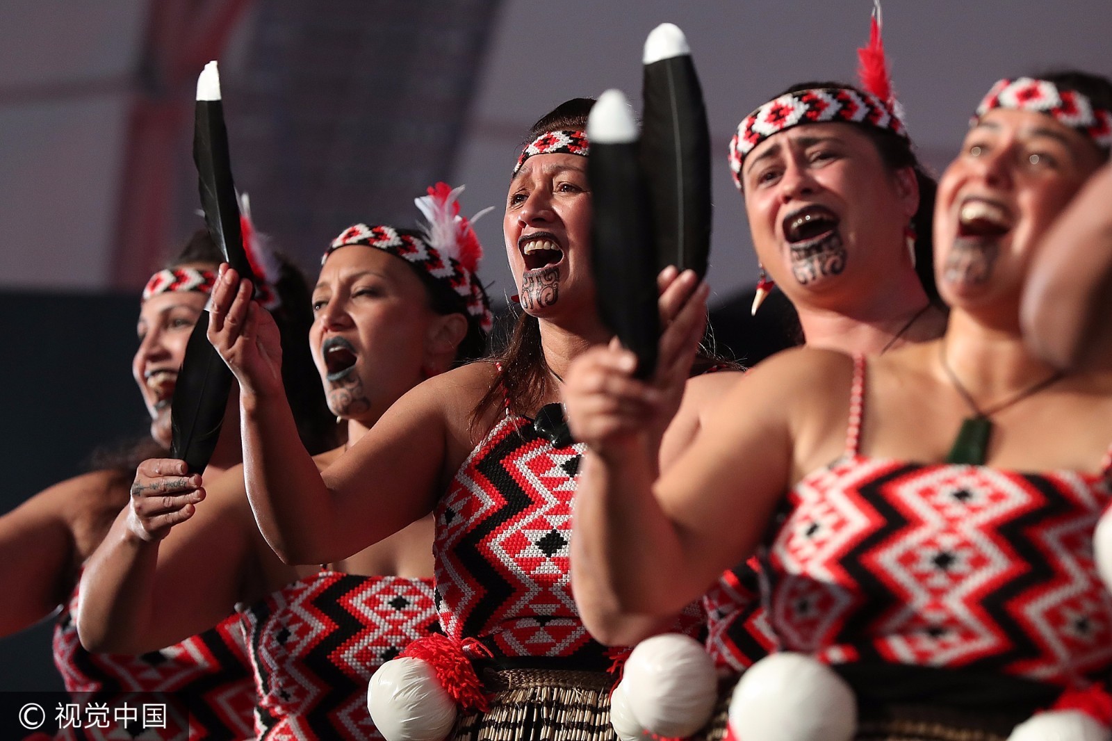 新西兰:毛利原住民庆祝传统新年 跳传统舞蹈超带感