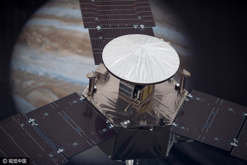 新一代探测器"朱诺号"即将进入木星轨道