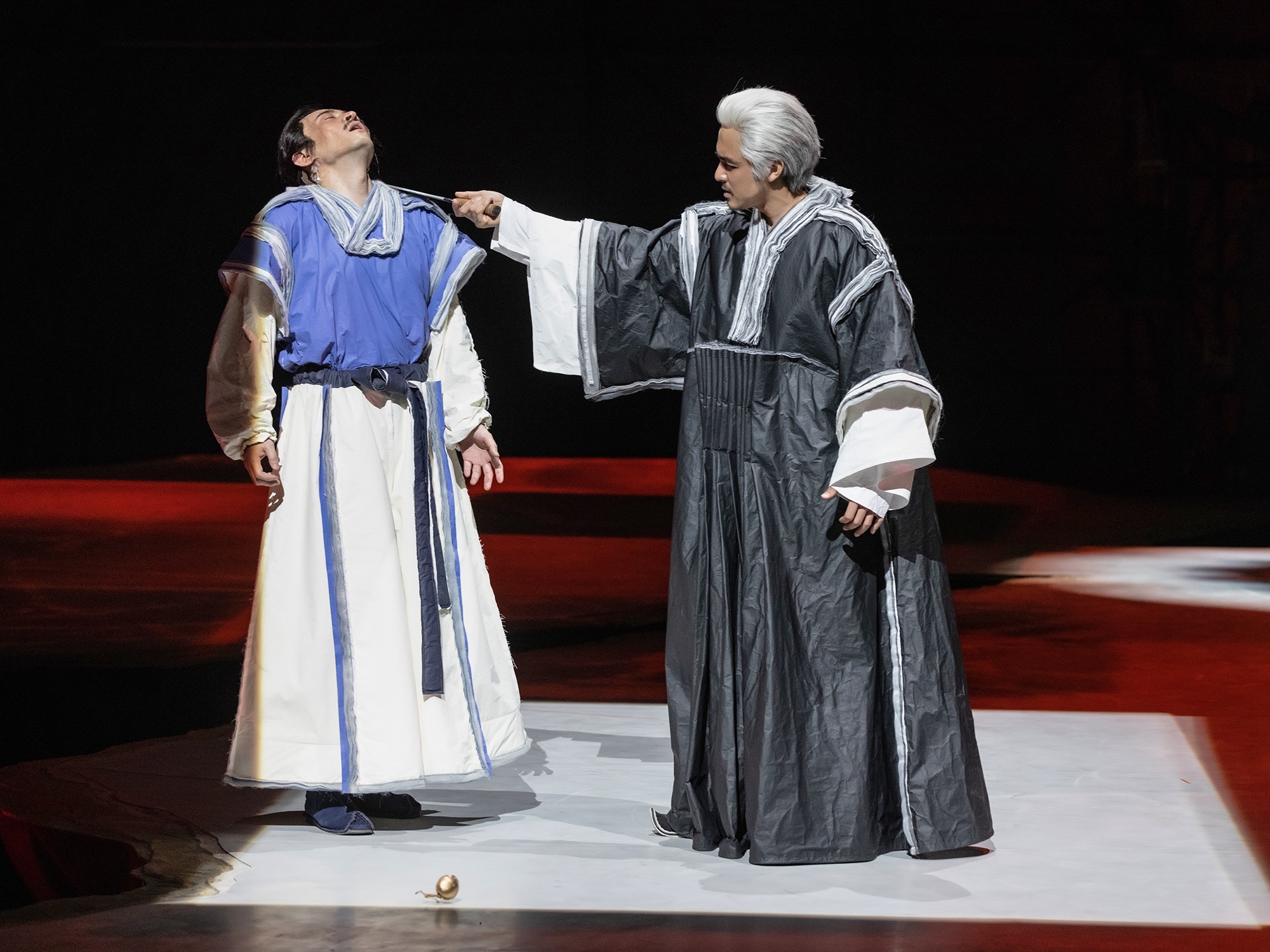 明道音乐剧《赵氏孤儿》明道唱功演技大受好评实力跨界 座无虚席成功