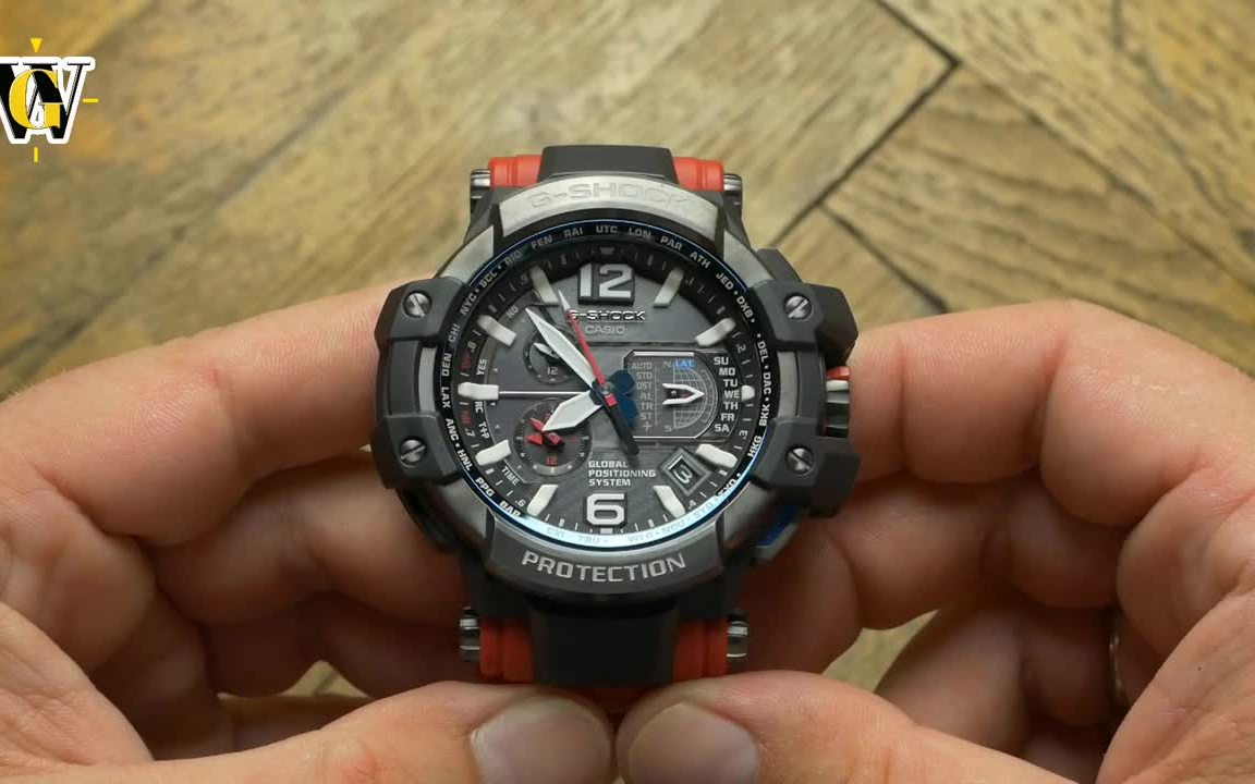 卡西歐最好看的空霸評測 - gpw-1000 rescue red g-shock(生肉)