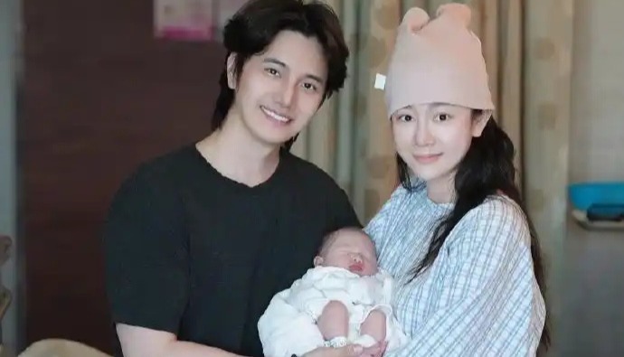 演员张檬官宣生子